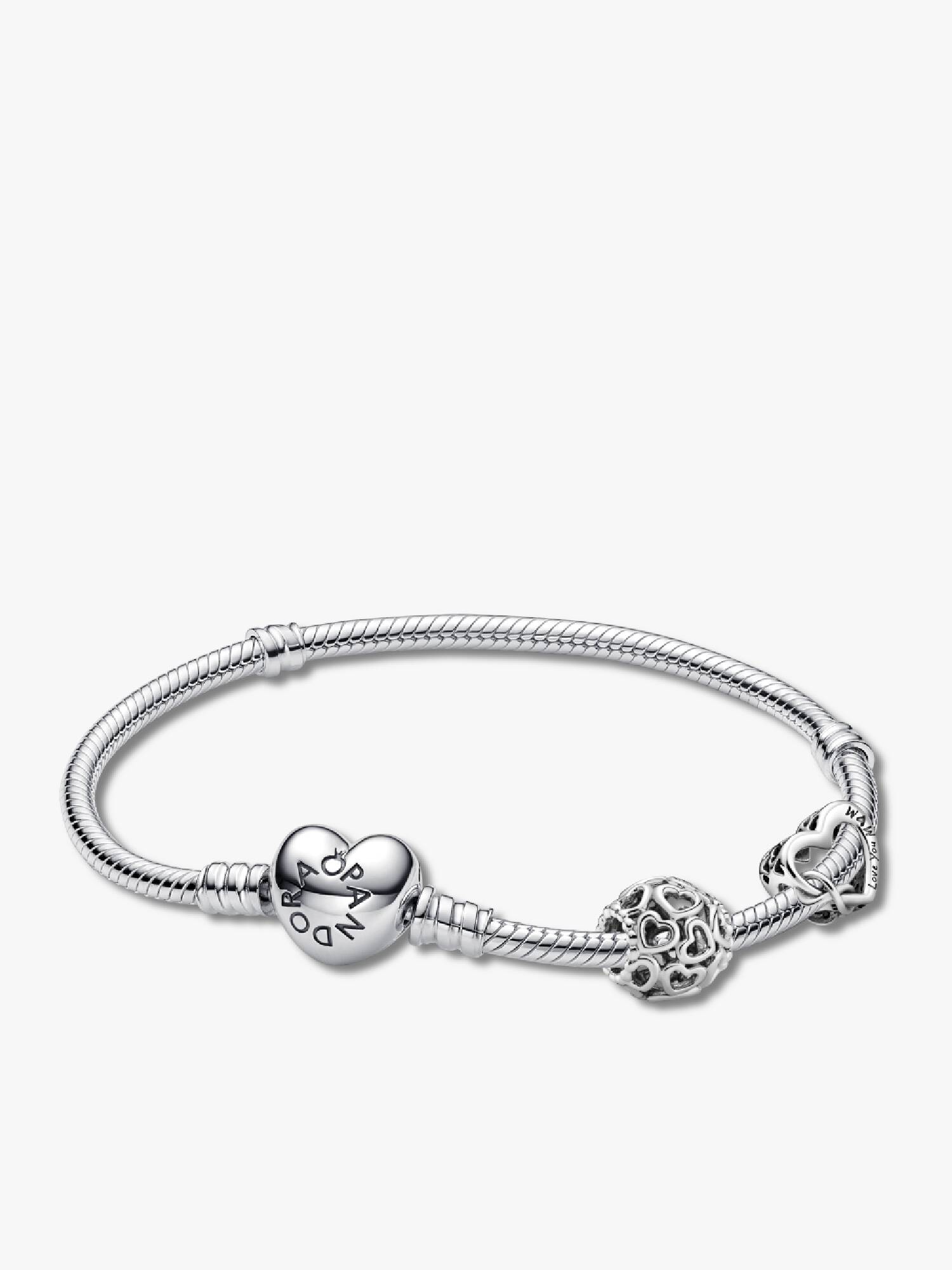 Coffret Cadeau Bracelet Cœur Moments et Charms Amour Infini