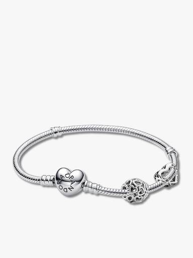 Coffret Cadeau Bracelet Cœur Moments et Charms Amour Infini