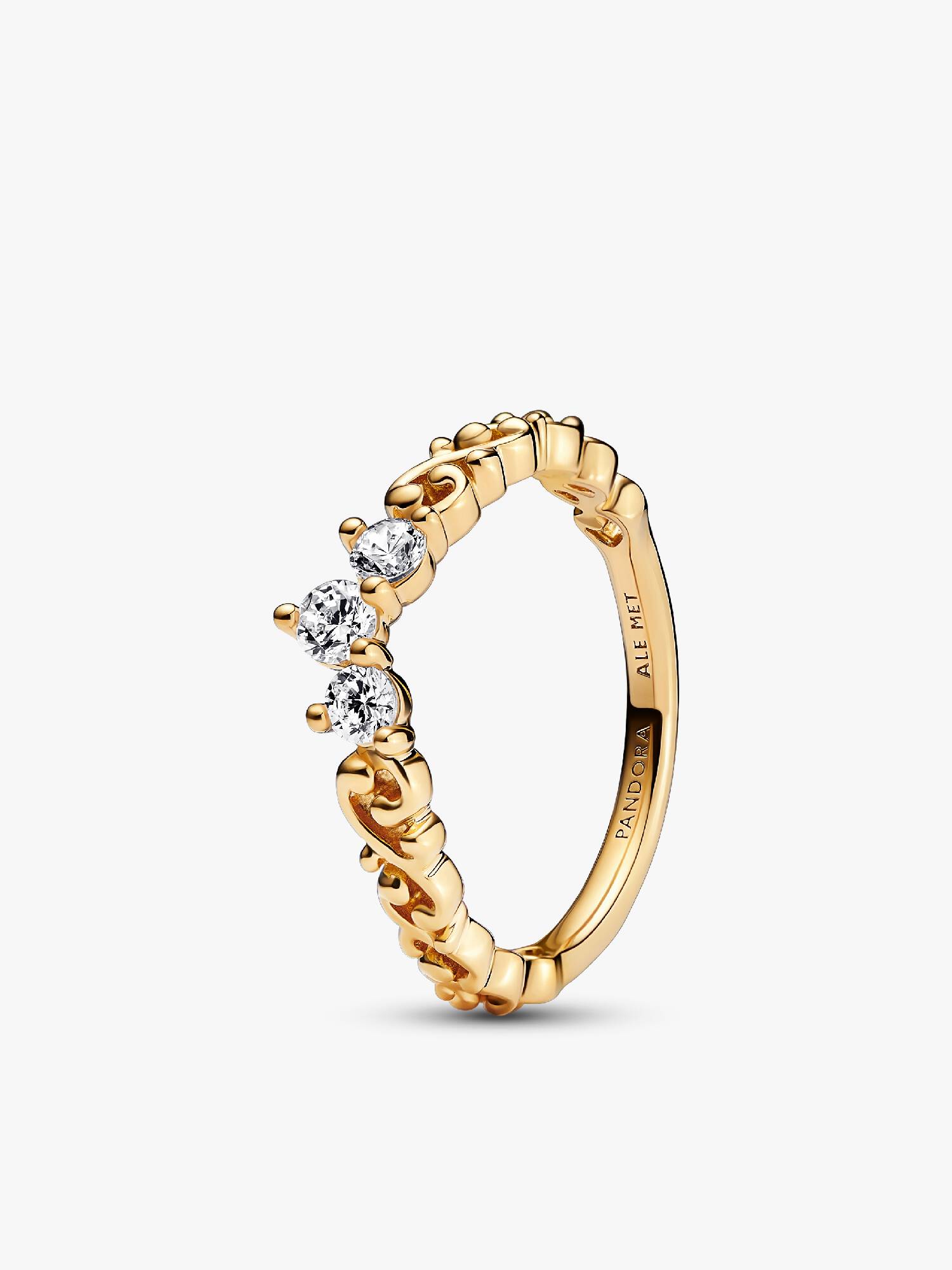 Bague Tiare Volute Royale