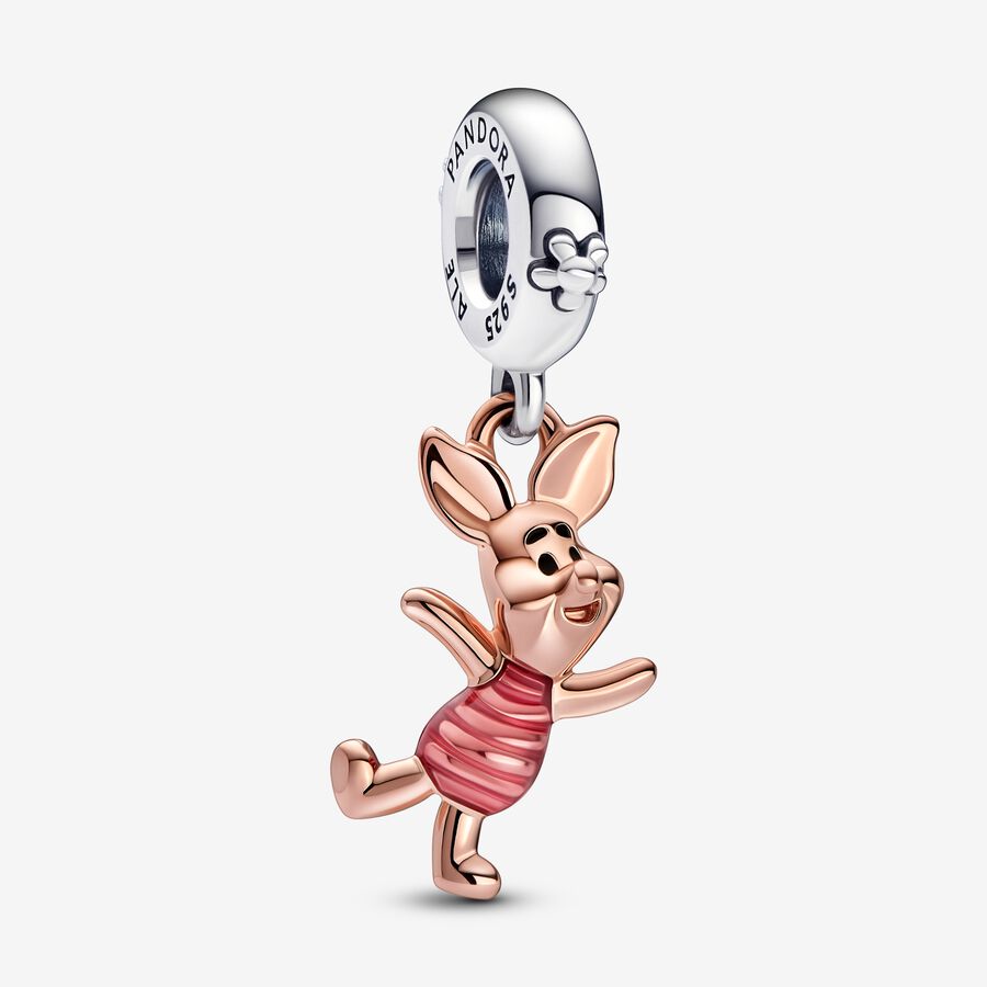 Charm Pendant Disney Winnie L'Ourson Porcinet image number 0