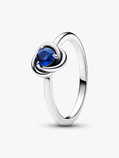Bague Cercle Éternité Couleur de Naissance du Mois de Septembre