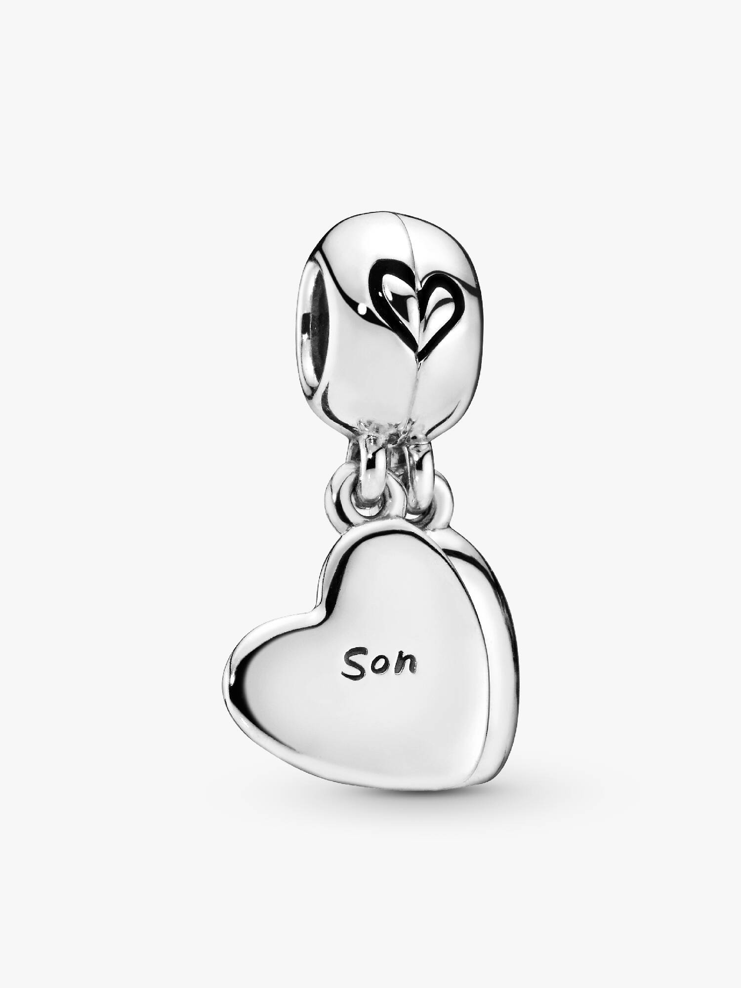 Charm Pendant Cœur Séparable Mère & Fils