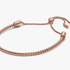 Bracelet Coulissant Chaîne Cloutée Bracelet Coulissant Chaîne Cloutée
