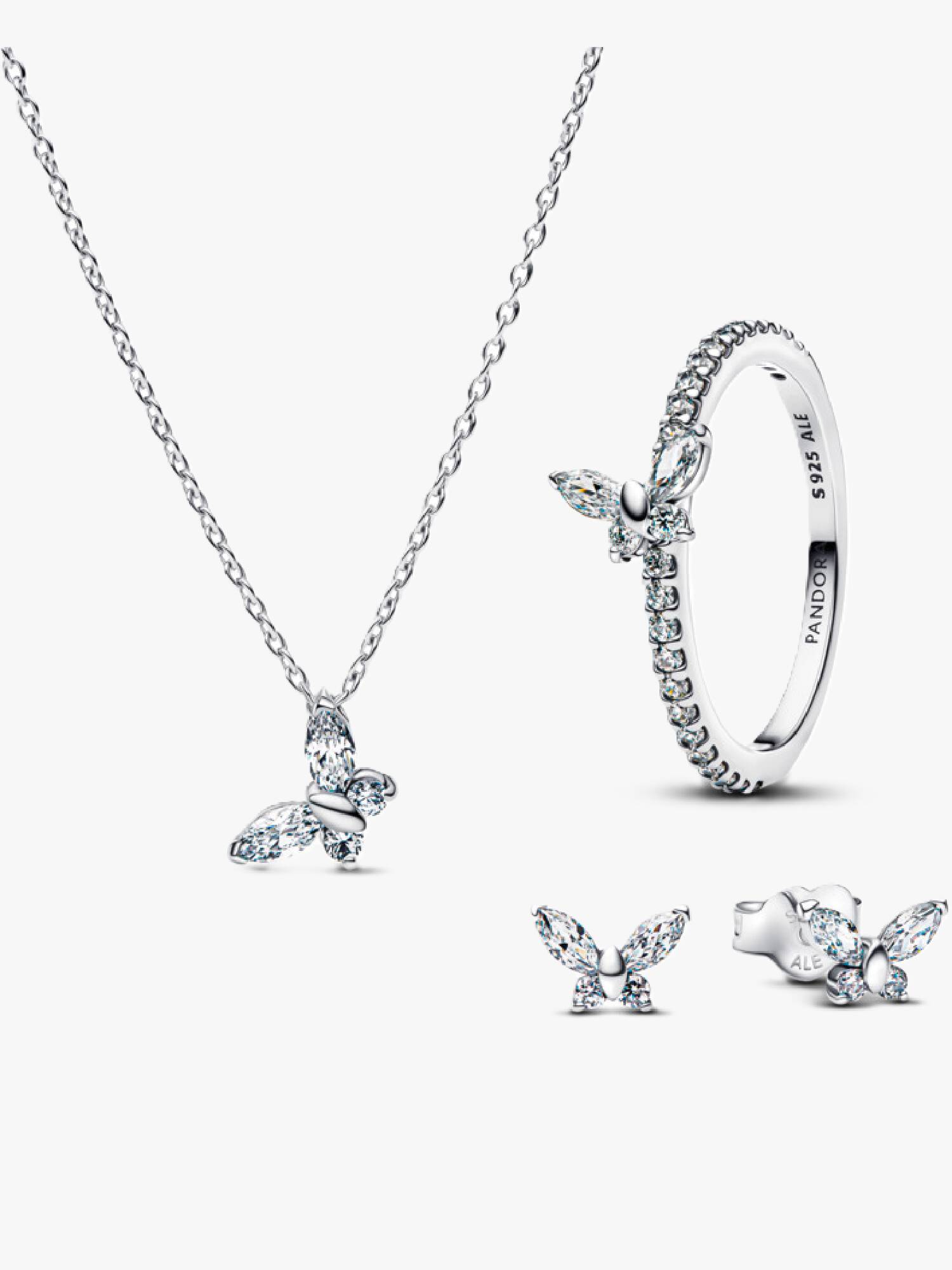 Ensemble de Bijoux Papillon étincelant