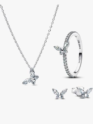 Ensemble de Bijoux Papillon étincelant