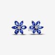 Clous d’Oreilles Herbier Bleu Scintillant