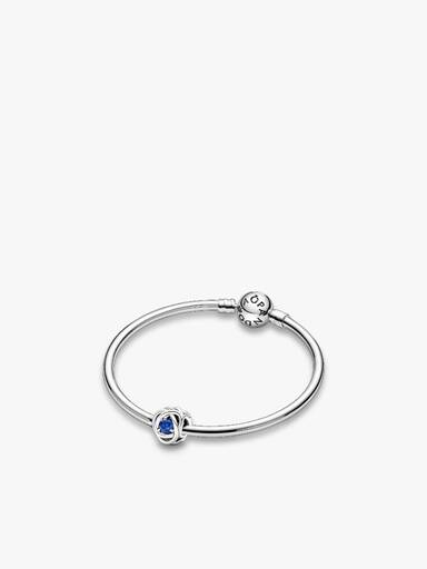 Coffret Cadeau Cadeau bracelet de l’éternité Cercle de la pierre de naissance de septembre