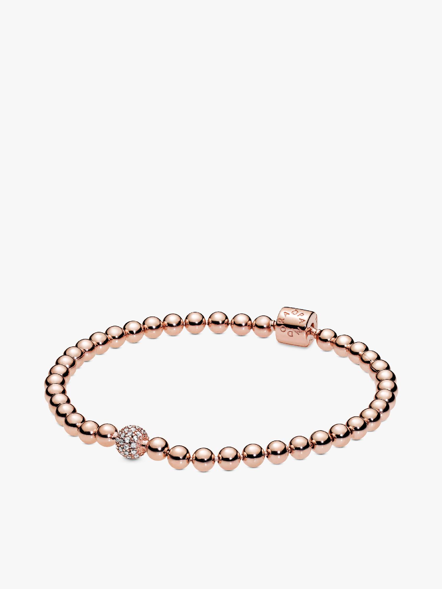 Bracelet Sphère et Pavé