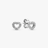 Clous d'Oreilles Cœur Ouvert Clous d'Oreilles Cœur Ouvert