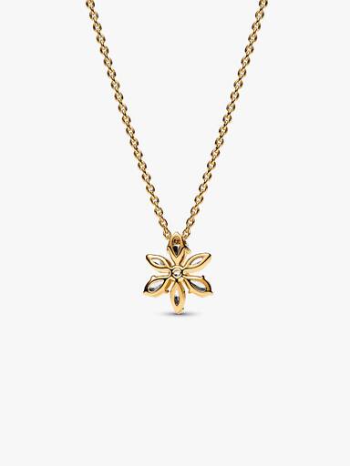 Collier à Pendentif Herbier Scintillant