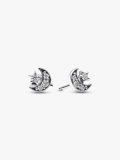 Clous d’Oreilles Lunes & Étoiles Scintillantes