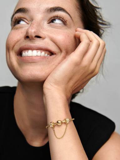 Charm Clip Chaîne de Confort Signature Pandora