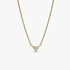 Collier Cœur Triple Pierre Collier Cœur Triple Pierre