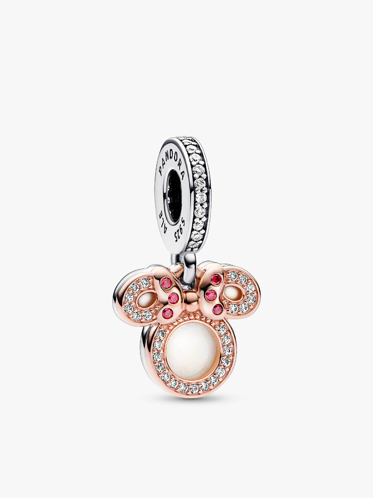 Charm Pendant Double Disney Silhouette de Minnie