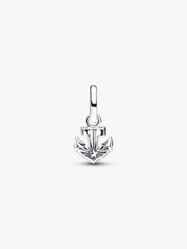 Mini Charm Pendant Ancre Bleue