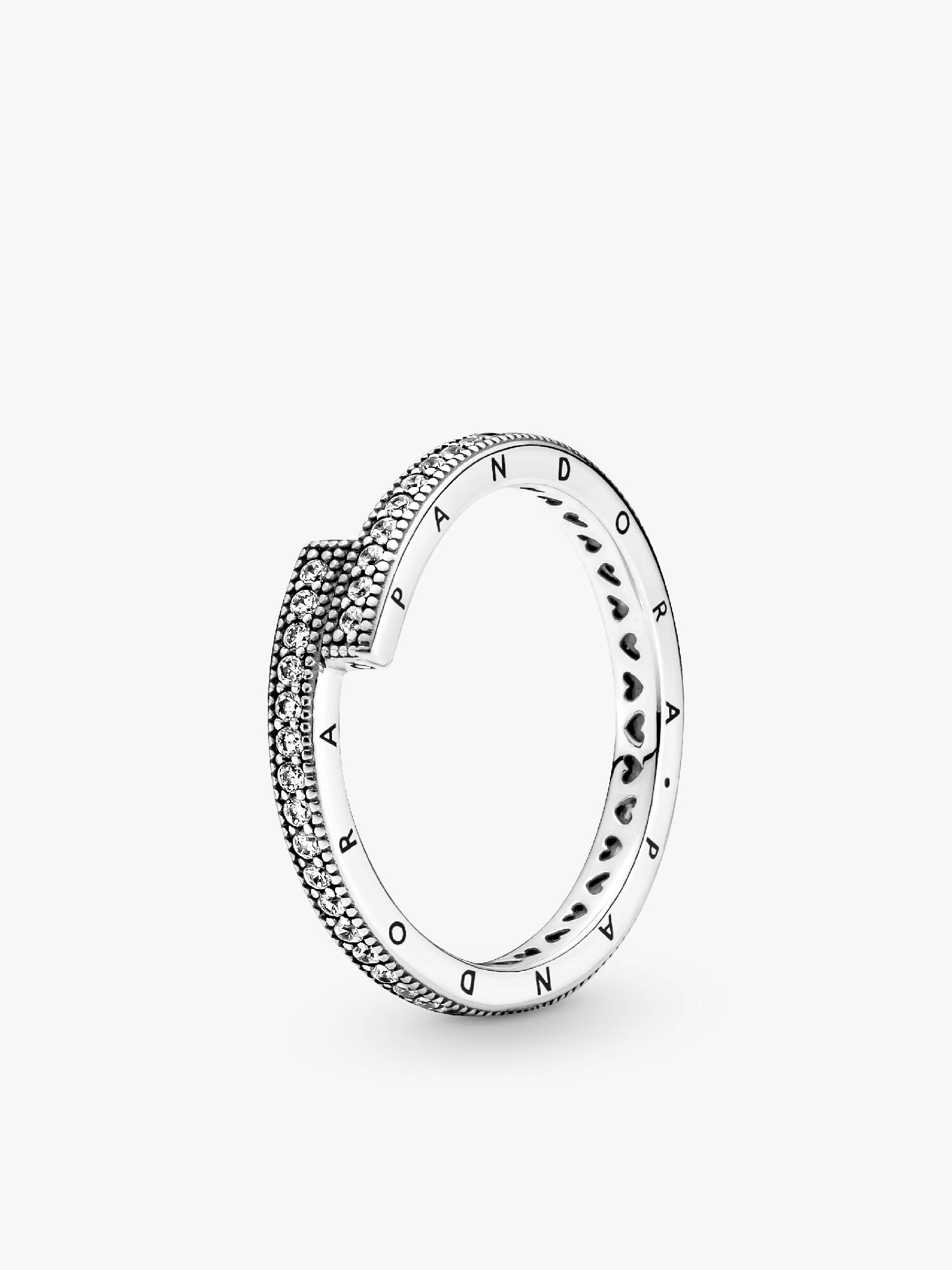 Bague Chevauchante Scintillante