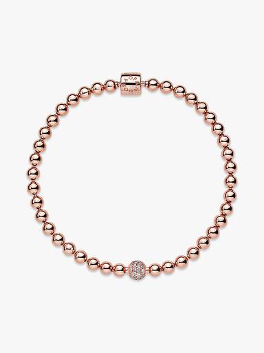 Bracelet Sphère et Pavé