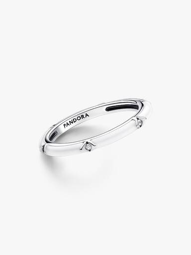 Bague Pierres & Résine Façon Émail
