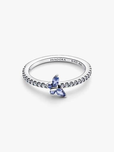 Bague Papillon Scintillante