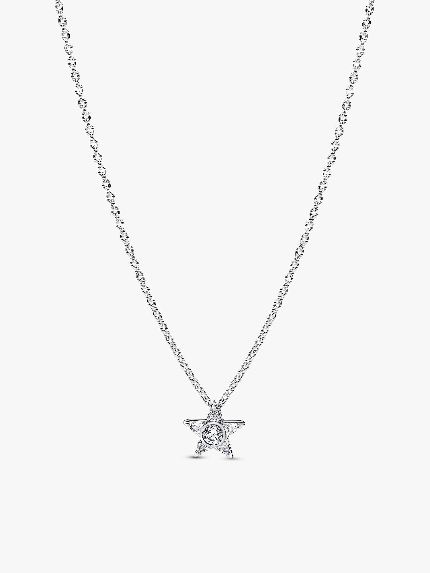 Collier avec Pendentif Étoile Scintillante