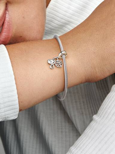 Charm Pendant Triple Infini Famille