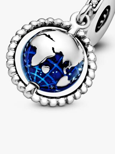 Charm Pendant Globe Pivotant
