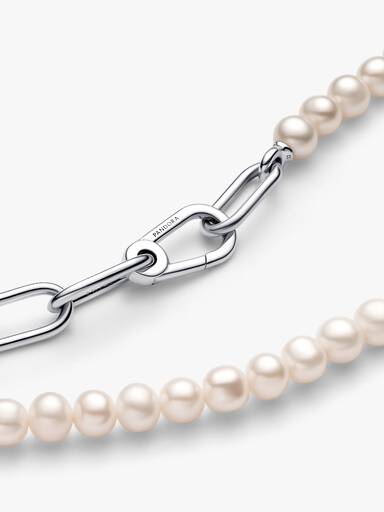 Collier Perles de Culture d'Eau Douce Traitées Pandora ME