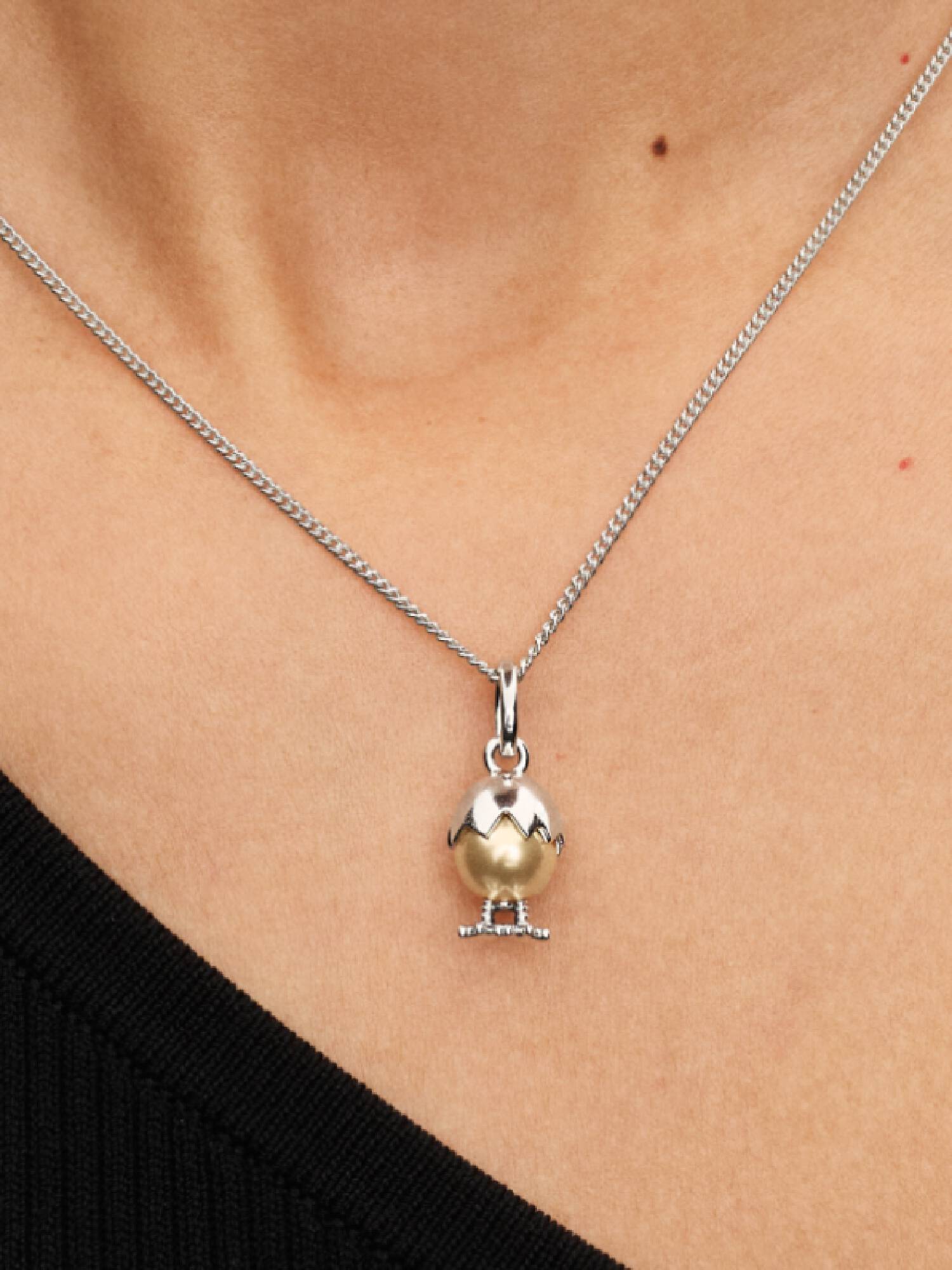 Charm Pendant Œuf de Pâques