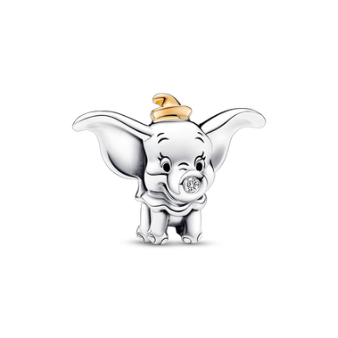Charm Disney 100e anniversaire Dumbo avec diamant de synthèse