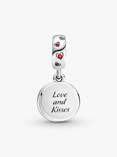 Charm Pendant Disney Mickey & Minnie Amour et Baisers
