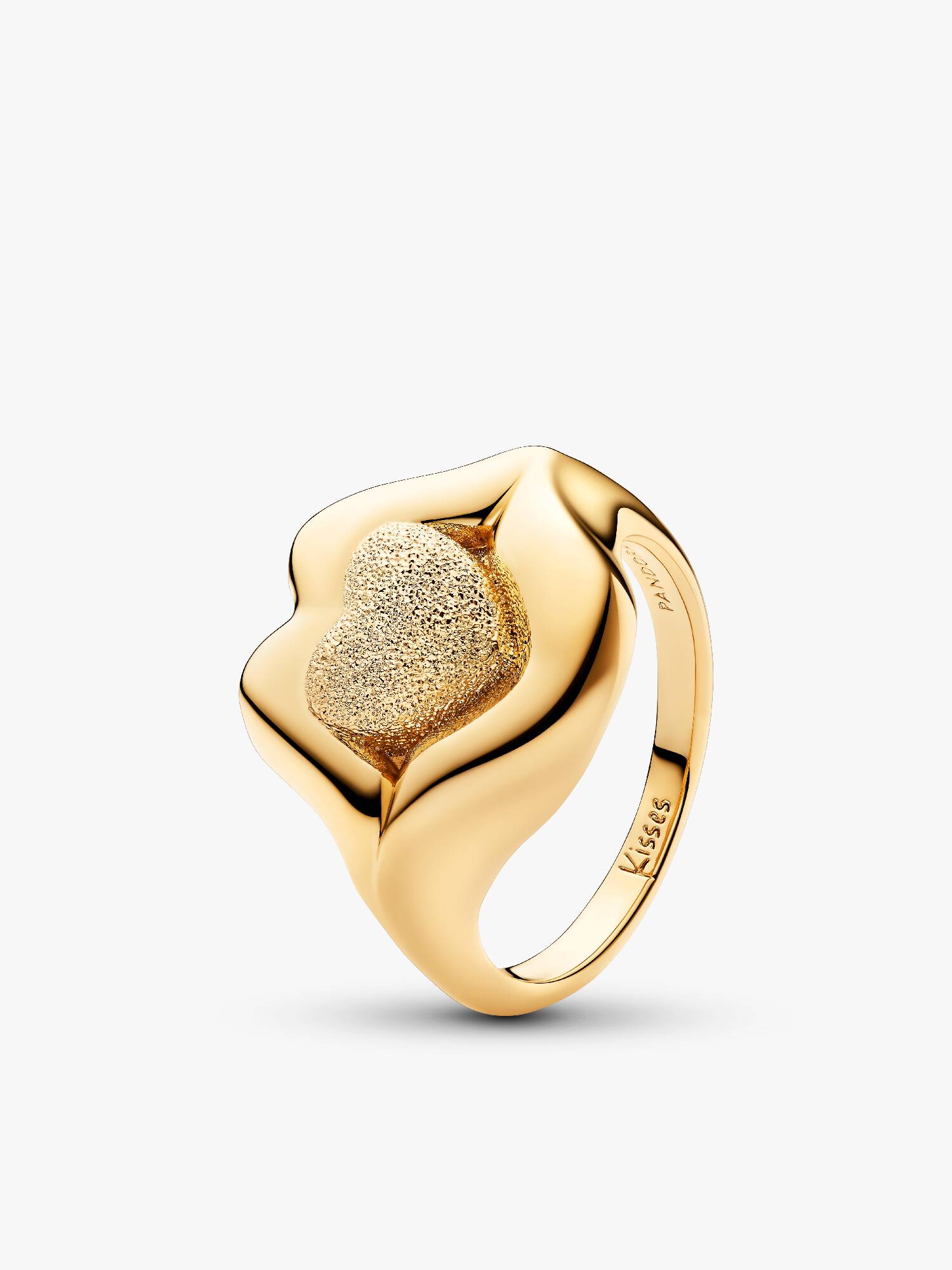 Bague Cocktail Lèvres Dorée Pat McGrath