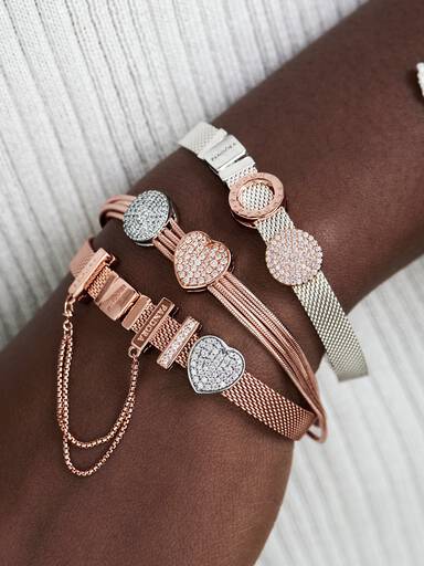 Bracelet Maille Serpent Multi-Rangs Pandora Reflexions