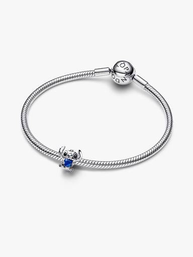 Charm Disney Stitch Cœur Bleu