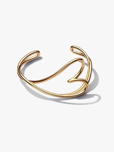 Bracelet Jonc Cœur Organique