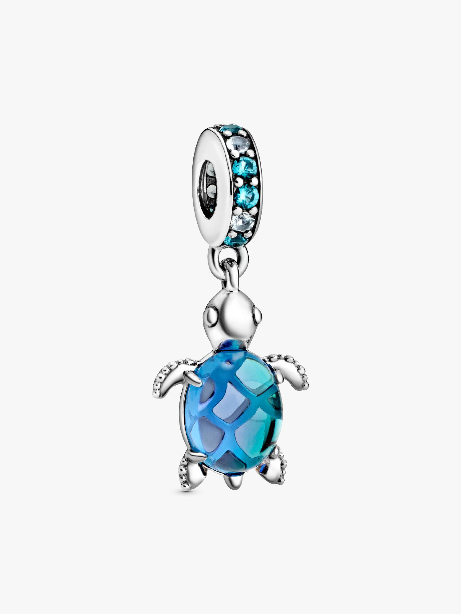 Charm Pendant Tortue de Mer en Verre de Murano