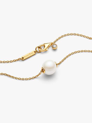 Collier Perle de Culture d'Eau Douce Traitée
