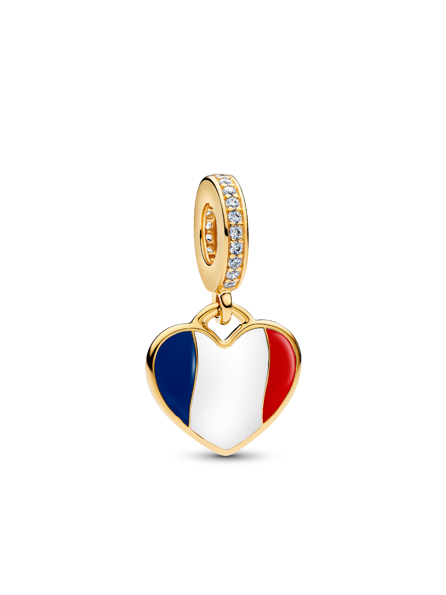 Charm Pendentif Cœur Gravé France