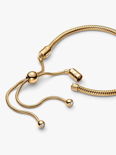 Bracelet Coulissant Maille Serpent
