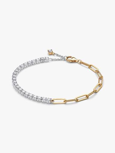 Bracelet Rivière et Links Bimatière
