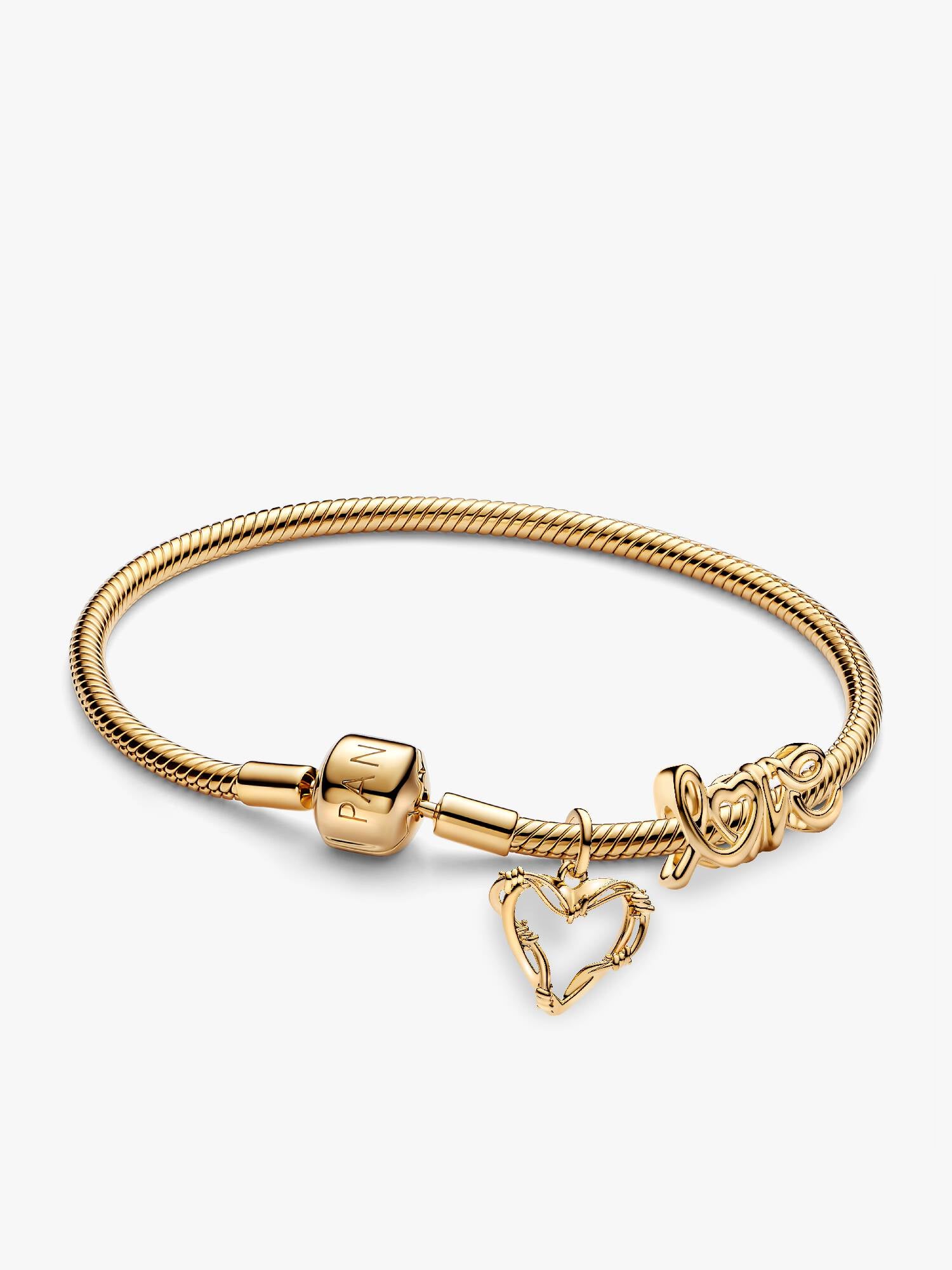Bracelet Composé Cœur Fil de Fer & Amour Manuscrit