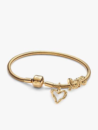 Bracelet Composé Cœur Fil de Fer & Amour Manuscrit