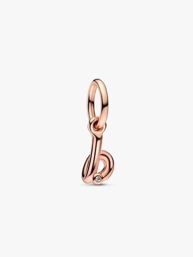 Charm Pendant Alphabet Lettre b