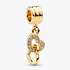 Charm Pendant Cœurs Entrelacés Charm Pendant Cœurs Entrelacés