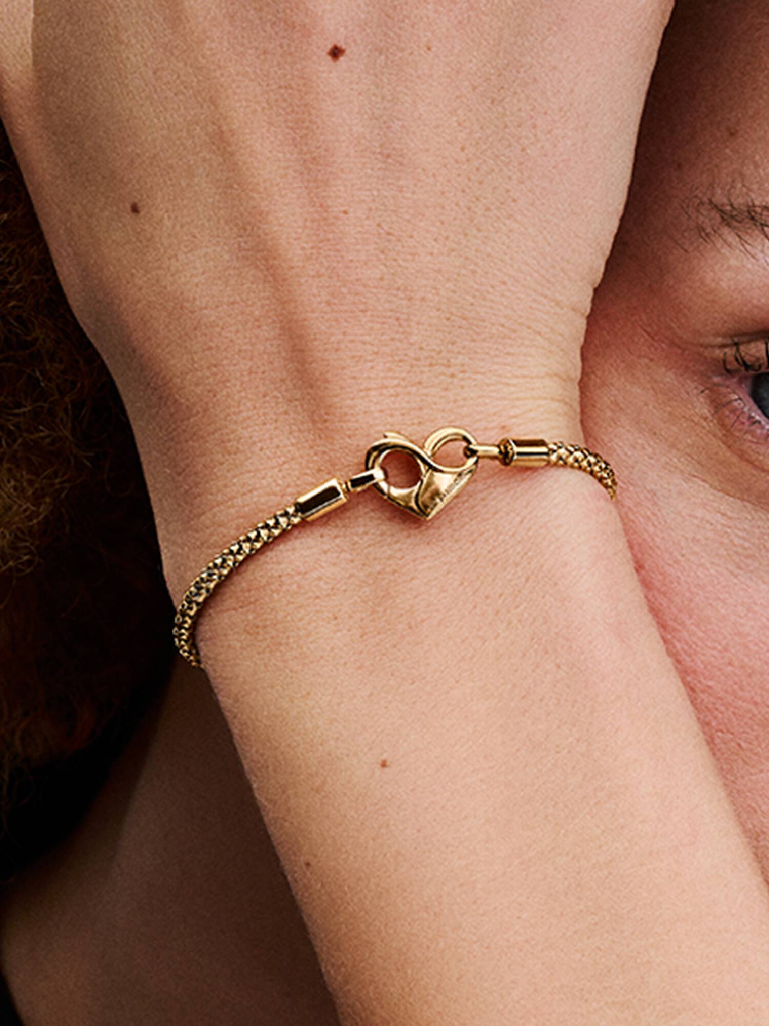 Bracelet Chaîne Cloutée