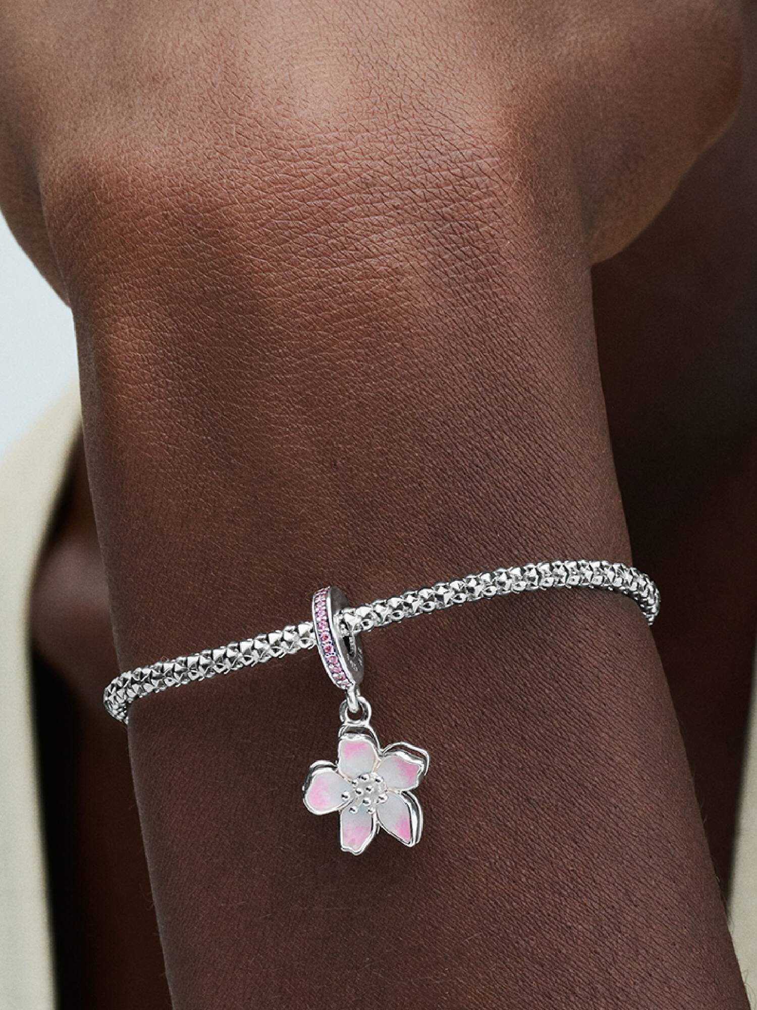 Charm Pendant Fleur de Cerisier