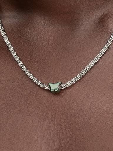 Mini Charm Papillon Vert