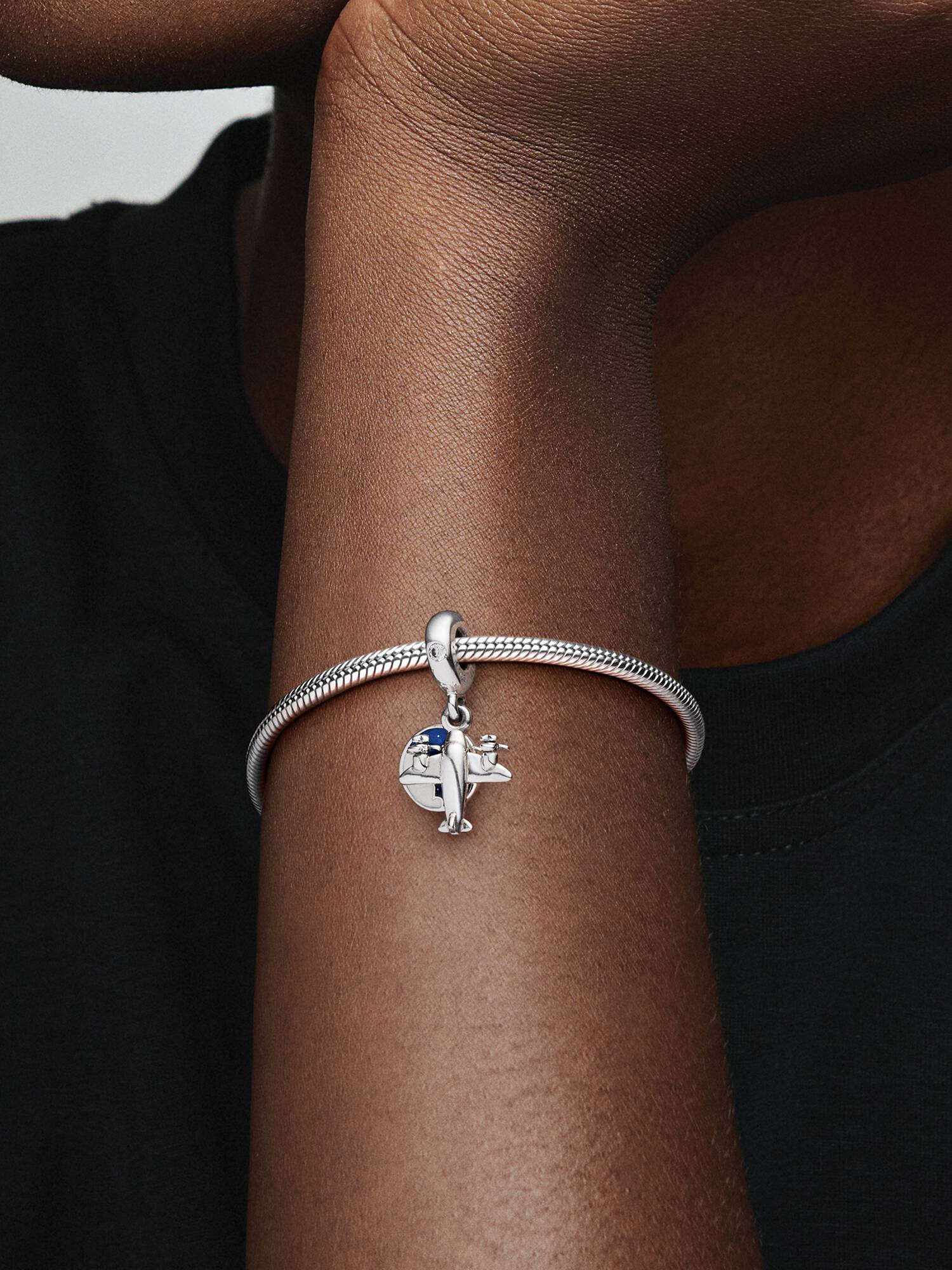 Charm Pendant Avion à Hélice