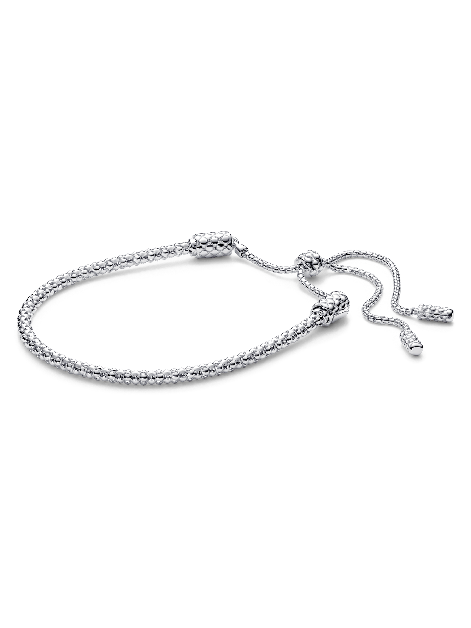 Bracelet Coulissant Chaîne Cloutée