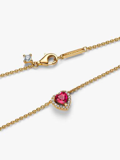 Collier Cœur Surélevé