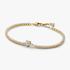 Bracelet Rivière Cœur Scintillant Bracelet Rivière Cœur Scintillant